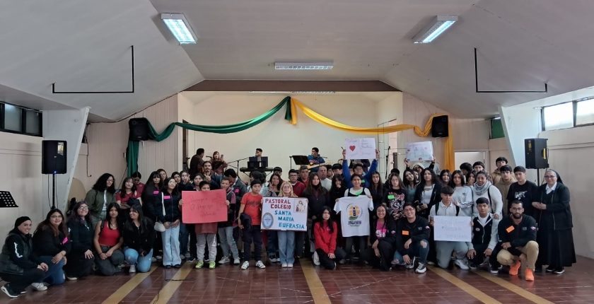 Fiesta de la Resurrección celebrada por los Colegios Católicos de Ovalle